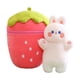 thumbnail image 1 of Lindo Flip Fresa A Animal Peluches Hogar Decorativo Para Ni?os Ni?as Ni?os 30cm Conejo, 1 of 5