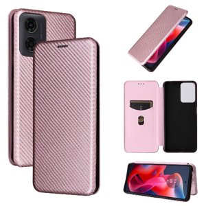 Funda Flip Para Foxdock Motorola Moto G04/G24 - Funda Magnética De Negocios, Funda Protectora Delgada