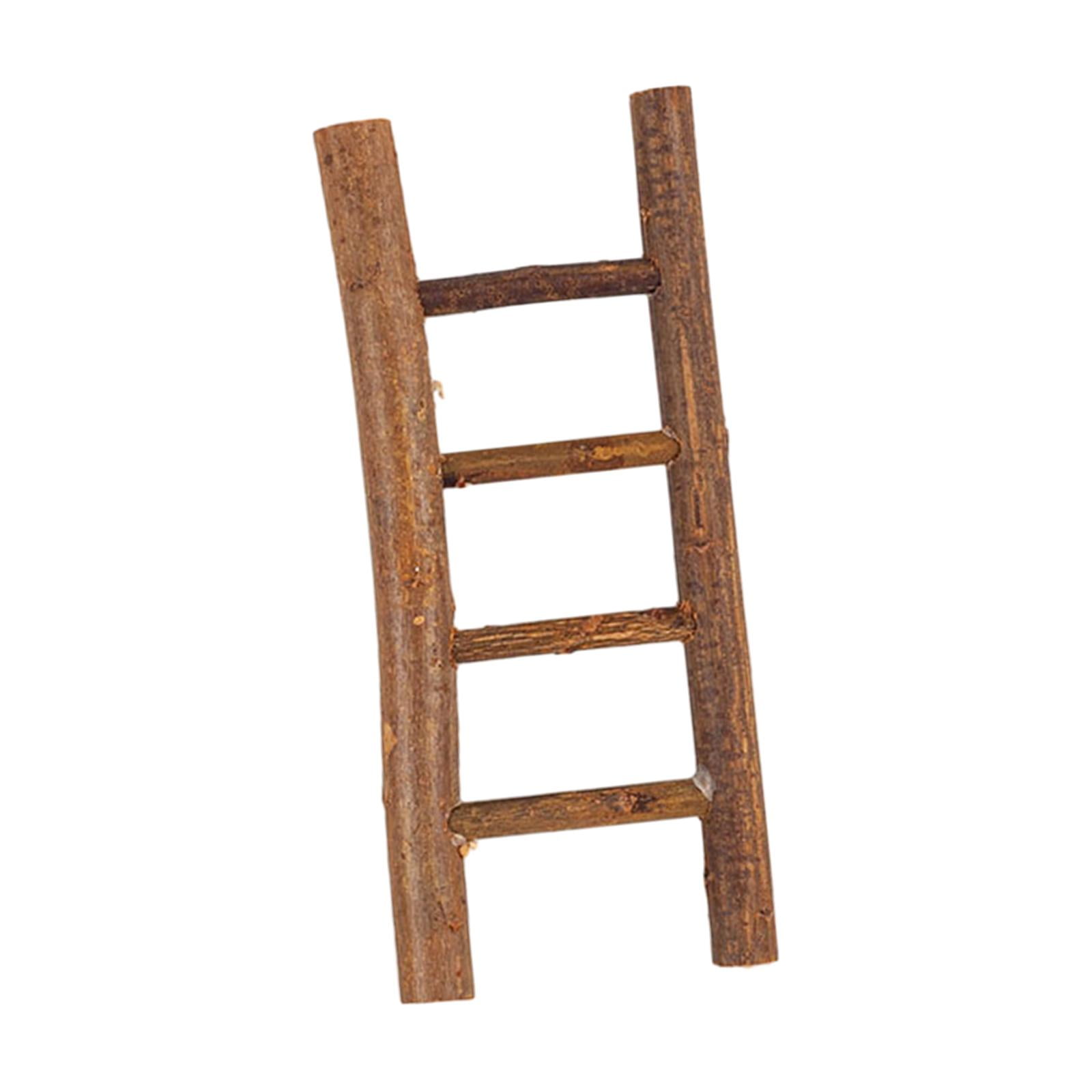 Bothyi - Mini Escalera Navideña, Accesorios Para Fotos, Obra De Arte Para Dormitorio, Inauguración De La Casa Navideña, Tamaño Mediano