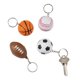 thumbnail image 2 of Pelota deportiva MOMOONNON Mini de espuma Squeeze con llavero, 24 unidades, 2 of 4