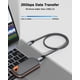 thumbnail image 3 of Cable USB-C ULT-WIIQ 3.2 Gen 2x2 8K@60Hz 1 m Gris, 3 of 7