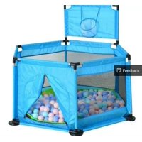 Joga - Corral Con Aro Basquetbol Celeste