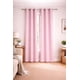 thumbnail image 1 of Cortina 100% Blackout de Tela Engomada 2 Paños rosa, 1 of 5