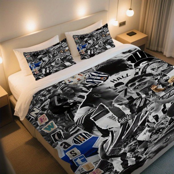 Spirit Duvet Cover Set Celebrate Independence Day with This Bohemian Style Cartoon Duvet Cover Set! Featuring a Zipper Closure