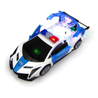 Genérico - Juguete Auto Policia Con Luz Y Musica Para Niños