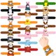 thumbnail image 1 of Pulseras de peluche XIPEGPA modernas con forma de animal de peluche, 20 unidades, para niños, 1 of 6