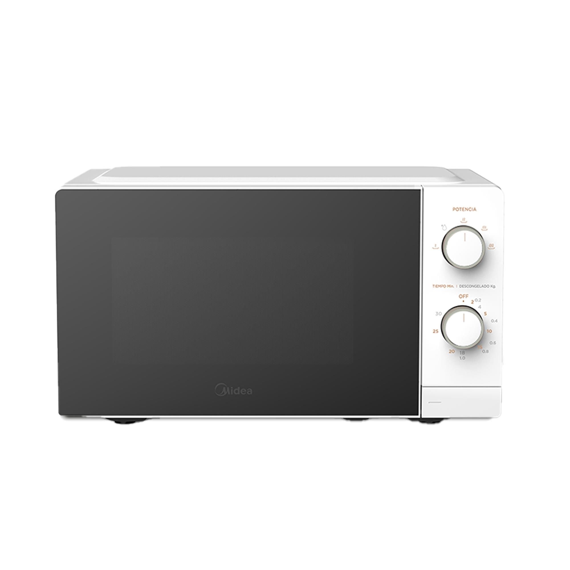 Midea - Microondas Mmp-20M711W 20 Litros Blanco