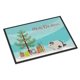 thumbnail image 1 of Felpudo de Navidad con chinchilla de mosaico – Caroline's Treasures – 61 × 91 cm, 1 of 6