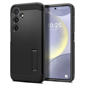 Funda Spigen Tough Armor Para Galaxy S24 Plus Con Soporte, Color Negro