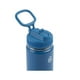 thumbnail image 3 of Set de 2 termos para botellas de acero inoxidable, 473 ml, color blanco/azul, 3 of 3