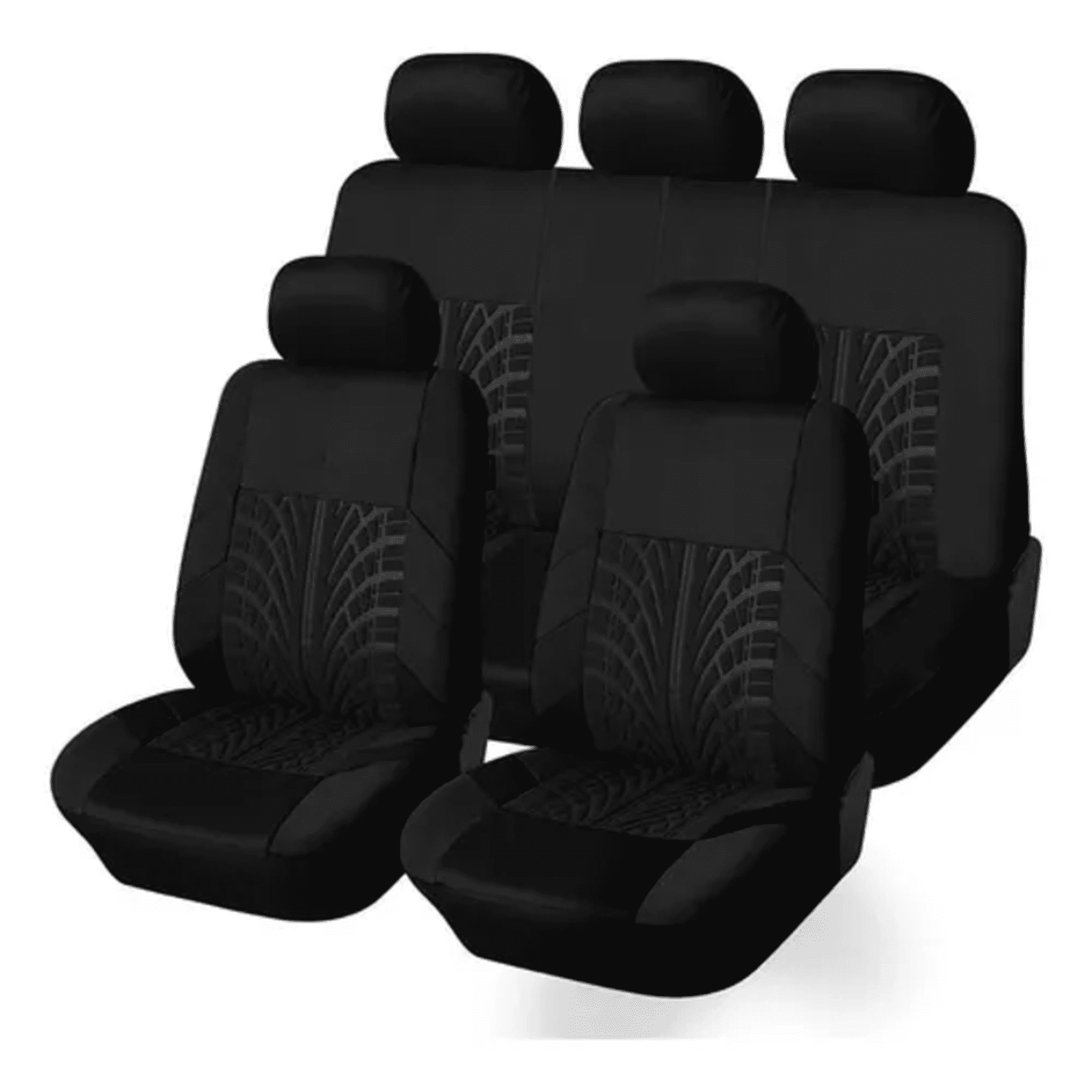 Genérico - Funda Cubre Asiento Automóvil Universal Premium 9 Piezas