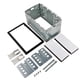 thumbnail image 1 of 2DIN Metal Fascia Mounting Cage Dash Kit Radio del coche DVD Stereo Installation, 1 of 5
