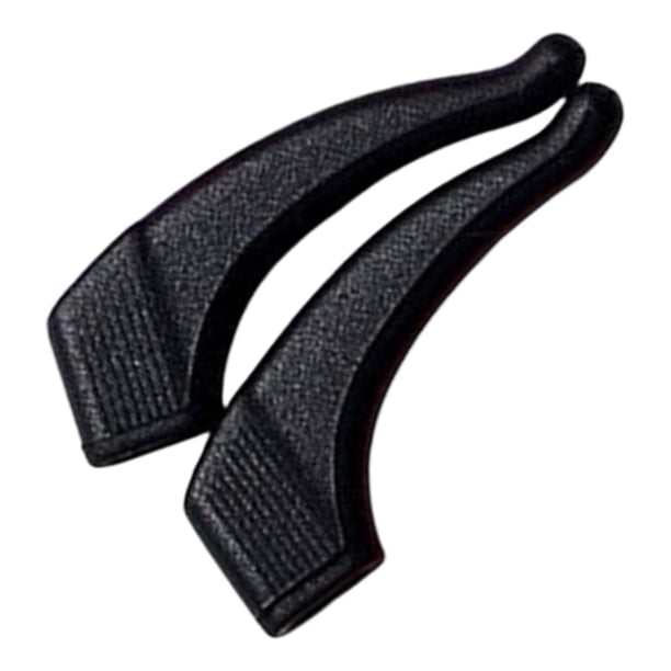 Gancho Antideslizante para La Oreja para Anteojos, Retenedores de Anteojos de Silicona, Anteojos Ligeros Y Cómodos, Soporte para Punta de , Agar , negro 37 cm x 18 cm