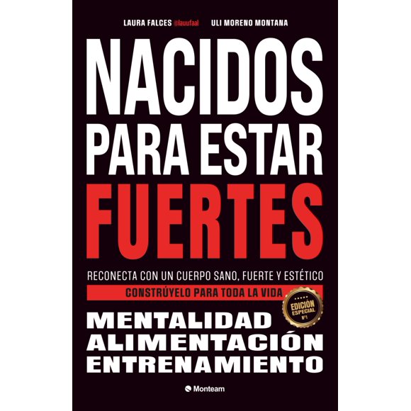 Libro Monteam Editorial Nacidos para estar fuertes Edición en Español