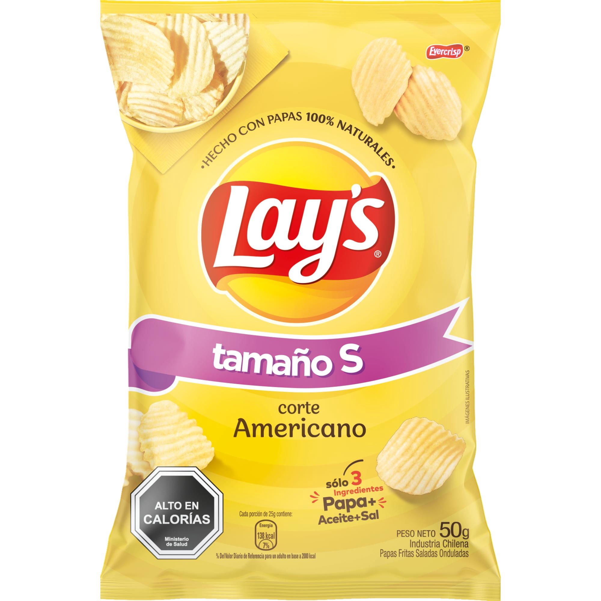 Papas Fritas corte americano, 50 g