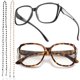 thumbnail image 1 of Lentes de Lectura Yiwaeye Oversized Cat-Eye +3.0, 1 of 6