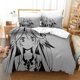 thumbnail image 1 of New Game No Game No Life Sora and Shiro Bedding Set Single Twin Full Size Bed Set Adult Kid Bedroom Duvet cover Sets Bed Sheets, 1 of 5