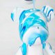 thumbnail image 3 of Oso Bearbrick Llavero Pintura Fluida Bricolaje Diy Set, 3 of 4