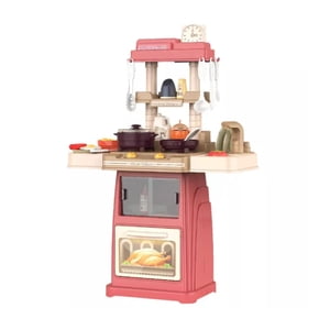 Genérico - Juguete Cocina Moderna 47 Piezas 63X45X22Cm Rosado Infantil