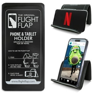 Flight Flap - Soporte Para Tableta Y Teléfono Airplane Negro