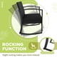 thumbnail image 3 of Juego de muebles de patio Homall de 3 piezas con sillas mecedoras de resina, 3 of 7
