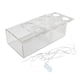 thumbnail image 1 of Florero Rectangular Florero Transparente Para Centro De Mesa Fiesta De Celebración Con Luz, 1 of 3