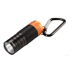 Genérico - Linterna Llavero Infinity Duracell 30 Lumen Negro Color De La Luz Blanco