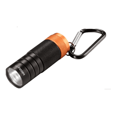 Genérico - Linterna Llavero Infinity Duracell 30 Lumen Negro Color De La Luz Blanco