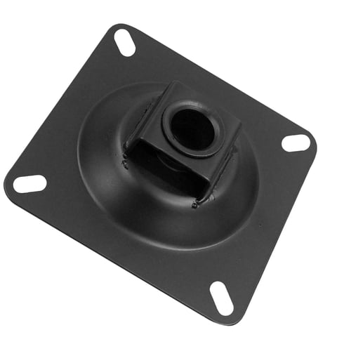 Ioensy - Silla De Asiento Placa Base Giratoria Silla De Oficina Control Giratorio Para Taburete De Bar Sin Palanca De Elevación