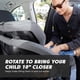 thumbnail image 3 of Silla para auto convertible Baby Jogger City Turn, negro ónix, 3 of 6