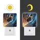 thumbnail image 3 of Percy Jackson Luz nocturna LED con sensor de anochecer a amanecer para dormitorio, baño, pasillo, escaleras - Lámpara LED nocturna de enchufe, 0.5W - 1 pieza, 3 of 6