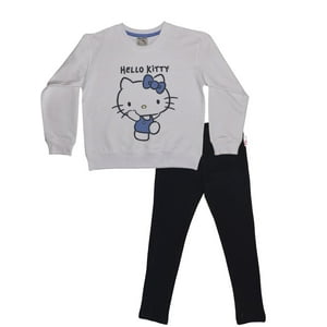 Conjunto Niña Hello Kitty Blanco 10