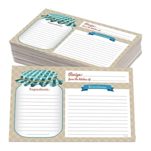 Bothyi - 50X Tarjetas De Cocina Tarjetas De Título Portátiles Para Cumpleaños Día De La Madre Vacaciones