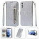 thumbnail image 1 of Funda para FOXDOCK Elegante funda Samsung Galaxy S23 Glitter con cremallera-Ideal para el uso diario, 1 of 5