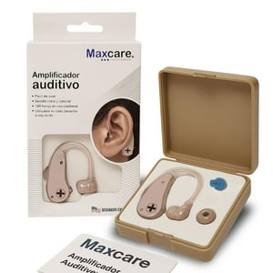 Amplificador Auditivo Audífono Maxcare Beige
