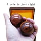 thumbnail image 4 of Baoding Balls BCQLI Rosewood, 5 cm, ejercicio de salud chino, 4 of 9