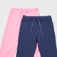 thumbnail image 3 of Pantalón De Buzo Bebé Niña Bipack Rosado Corona, 3 of 5