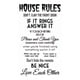 thumbnail image 1 of Decomural House Rules Family WS-32409, 1 of 2