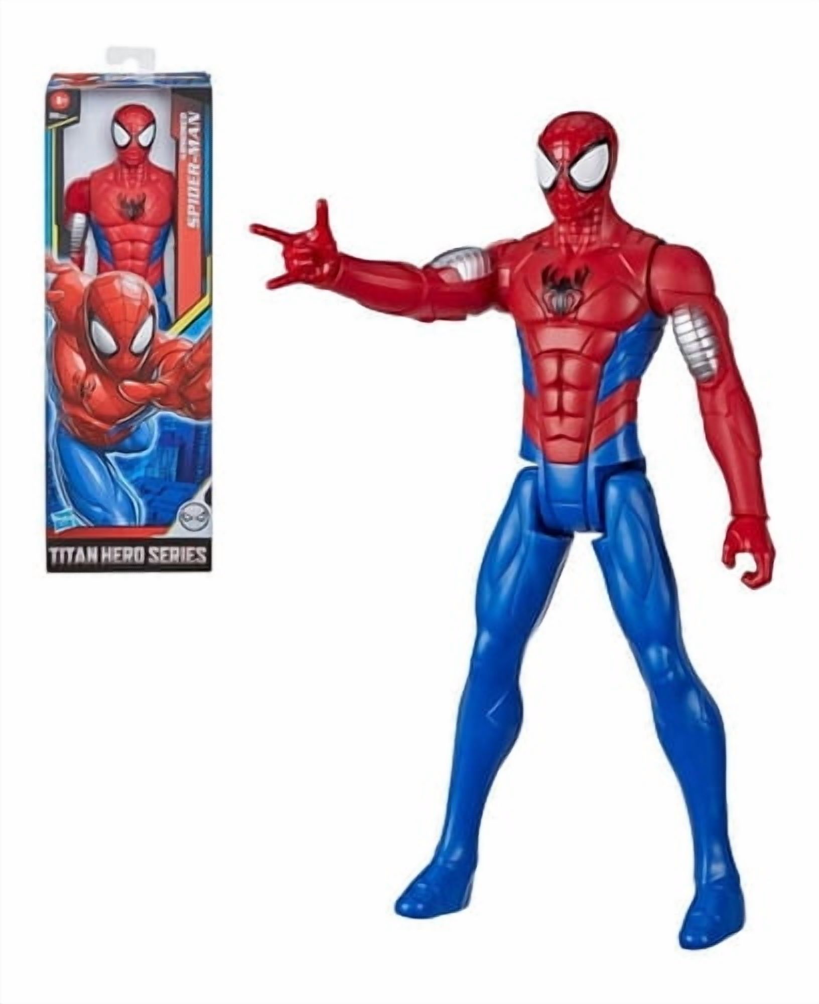 Figura De Acción Spiderman Clásico Web Warriors