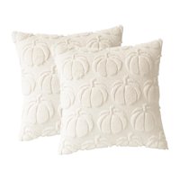 Bothyi - 2 Fundas De Almohada De Calabaza Para Hotel, 45 X 45 Cm, Decorativas Para Cama Otoñal.