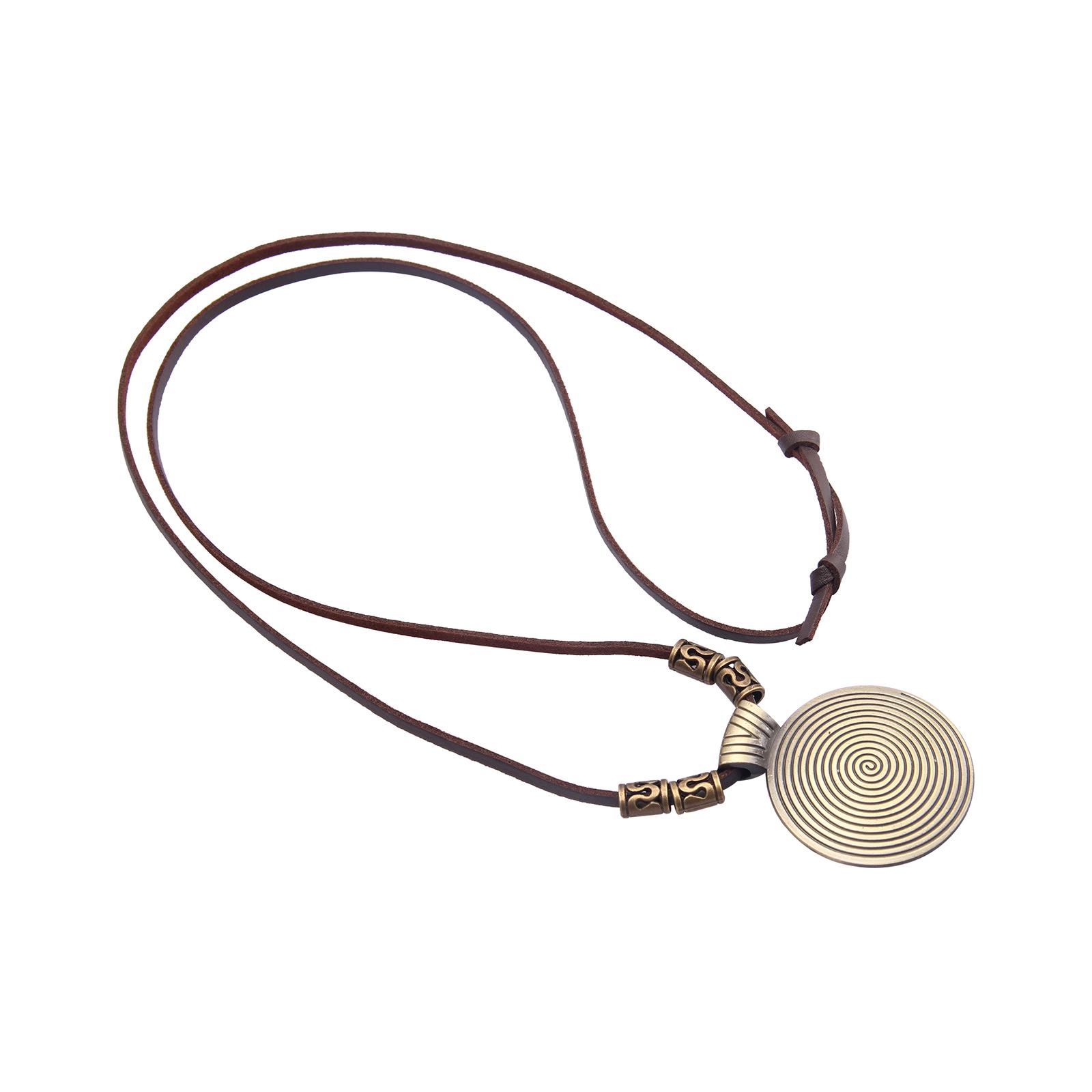 Magideal - Con Colgante De Estilo Vintage, Gargantilla De Cuerda , Accesorio De Disfraz Para Mujeres Y Hombres, Regalos De Cumpleaños