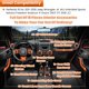 thumbnail image 2 of Kit de molduras interiores E-cowlboy para Jeep Wrangler JK/JKU 2011-2018 color naranja, 2 of 8