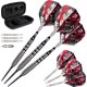 thumbnail image 1 of Juego de dardos Viper Blitz con 95% de punta de acero de tungsteno, 24 g, con funda, 1 of 9