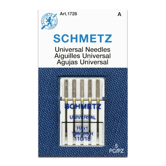 Aguja Schmetz para maquina de coser Universal Nr 110