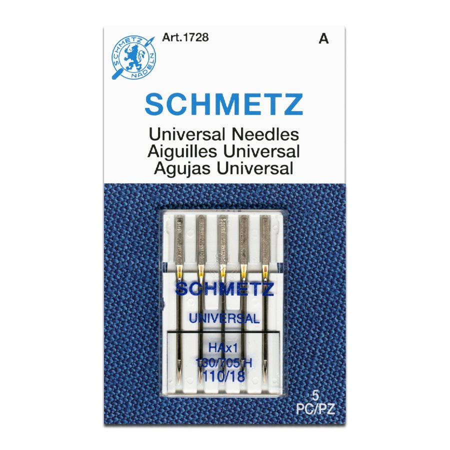 Aguja Schmetz Para Maquina De Coser Universal Nr 110