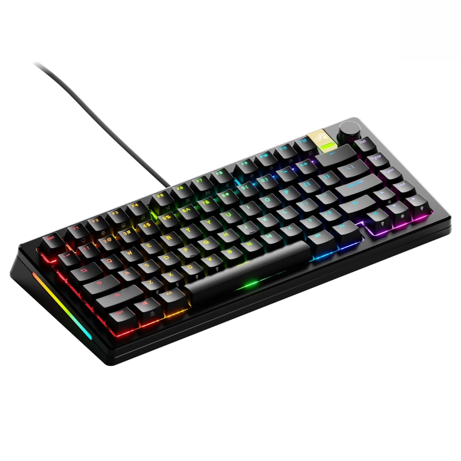 Glorious Pc Gaming Race - Glorious Gaming - Gmmk 3 Pro He: Teclado De Disparo Rápido, Efecto Hall, Ansi 75% Tenkeyless (negro)