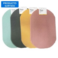 Set 4 Individual Waffle 40X70 Pvc Surtido 1 Un Haus