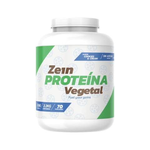 Zein - Proteina Vegetal 2 2Kg 70 Porciones Cookies Cream