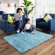 thumbnail image 3 of Alfombra Ophanie Light Blue 122x152 cm Peluda y Esponjosa, 3 of 6