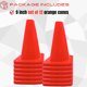 thumbnail image 2 of Conos de entrenamiento de agilidad Versatyle Heavy Duty de 23 cm, juego de 12, 2 of 7